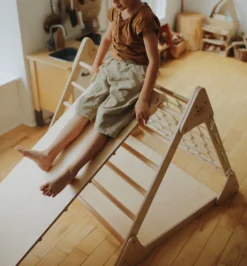 Kinderfeets Pikler Houten Hellingbaan & Glijbaan -Schleich Verkaufe kinderfeets pikler houten hellingbaan glijbaan 3