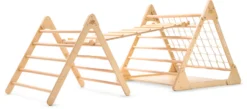 Kinderfeets Pikler Holz-Klettergerät Dreieck - Medium -Schleich Verkaufe kinderfeets pikler medium triangle 4