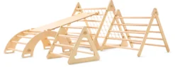 Kinderfeets Pikler Holz-Klettergerät Dreieck - Medium -Schleich Verkaufe kinderfeets pikler medium triangle 6 scaled