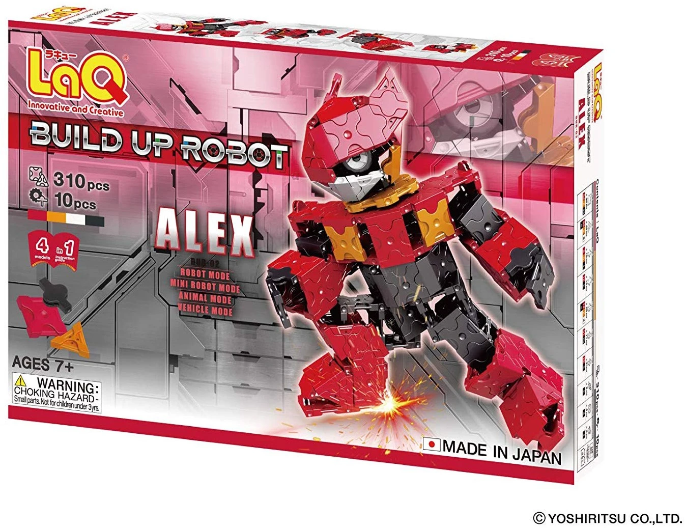 LaQ-Aufbau-Roboter ALEX 1 LaQ-Aufbau-Roboter ALEX