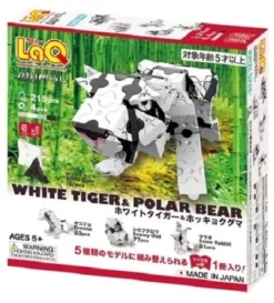 LaQ Tierwelt WHITE TIGER & POLAR BEAR