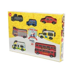 Le Toy Van – Kultiges Spielset Mit Holzautos Im London-Design – 7-teiliges Set | Fahrzeug-Rollenspiel Für Jungen – Geeignet Für Kinder Ab 3 Jahren -Schleich Verkaufe le toy van kultiges spielset mit holzautos im london design 7 teiliges set fahrzeug rollenspiel fuer jungen geeignet fuer kinder ab 3 jahren 3