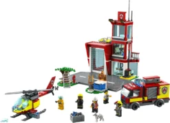 LEGO City Feuerwehr - Feuerwache 60320 -Schleich Verkaufe lego city feuerwehr feuerwache 60320 3