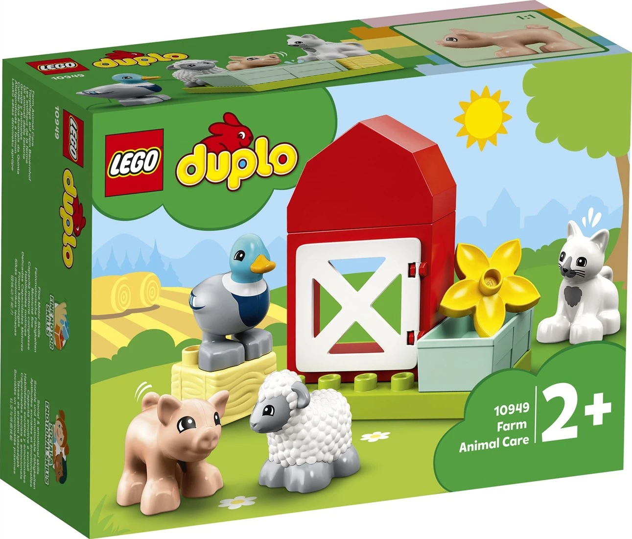 LEGO DUPLO Tierpflege Auf Dem Bauernhof - 10949 1 LEGO DUPLO Tierpflege Auf Dem Bauernhof - 10949