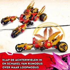 LEGO Ninjago Kai's Goldener Drache Fahrzeug - 71773 -Schleich Verkaufe lego ninjago kai s goldener drache fahrzeug 71773 3