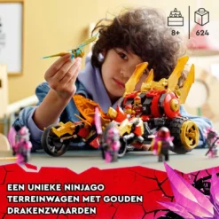 LEGO Ninjago Kai's Goldener Drache Fahrzeug - 71773 -Schleich Verkaufe lego ninjago kai s gouden drakenvoertuig 71773 1