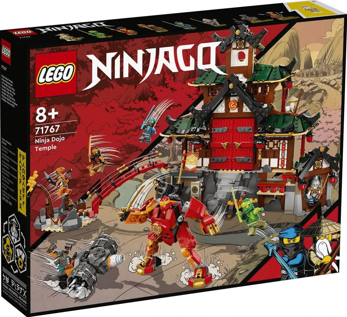 LEGO Ninjago - Ninjadojo-Tempel 71767 1 LEGO Ninjago - Ninjadojo-Tempel 71767
