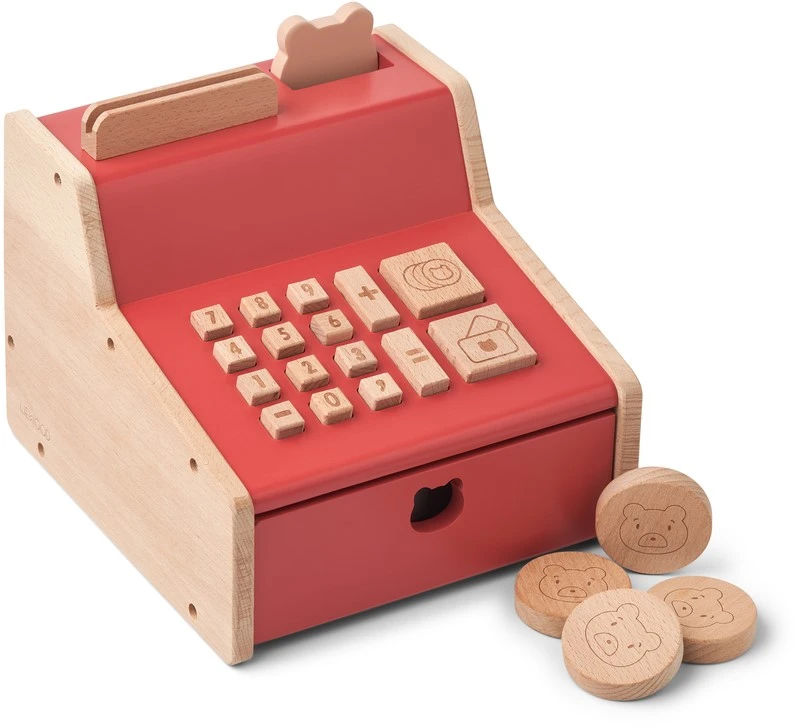 Liewood Buck Cash Register Pale Tuscany / Apple Red 1 Liewood Buck Cash Register Pale Tuscany / Apple Red