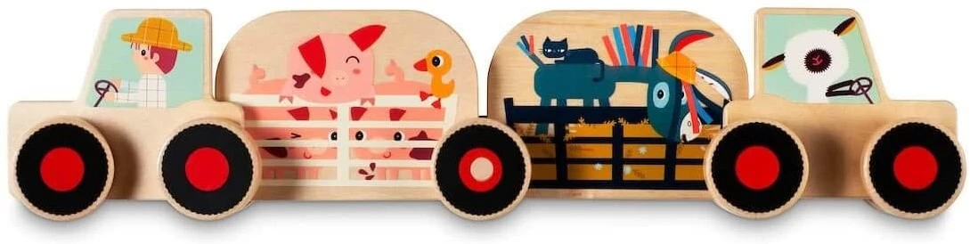 Lilliputiens Traktor-Bauset 2 Lilliputiens Traktor-Bauset – Bild 2