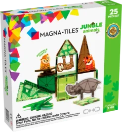 Magna-Tiles Bouwset Jungledieren - 25-delig