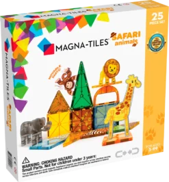 Magna-Tiles Bouwset Safaridieren - 25-delig