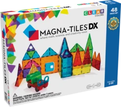 Magna-Tiles Clear Colors Deluxe Bouwset - 48-delig