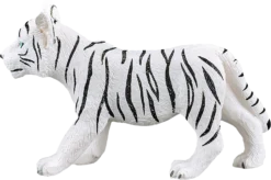 MGM 387014 – Figur Animal – Tiger Im Weiß Klein Stehend – 6,5 x 4 cm