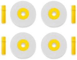 Modu Schaumstoffräder Gelb