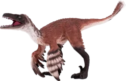 MOJO 387389 Animal Planet Troodon Con Mandíbula Articulada Tiere, Braun