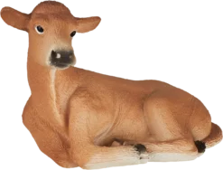 MOJO Tierfigur Aus Jersey, Wadenform, Liegend, Realistisch, Bauernhof, Handbemalt -Schleich Verkaufe mojo farm speelgoed jersey kalf liggend 387144 1