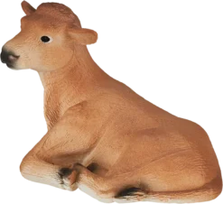 MOJO Tierfigur Aus Jersey, Wadenform, Liegend, Realistisch, Bauernhof, Handbemalt -Schleich Verkaufe mojo farm speelgoed jersey kalf liggend 387144