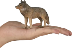 MOJO Holzwolf, Stehend, Realistische Internationale Tierwelt, Handbemalte Spielzeugfigur -Schleich Verkaufe mojo holzwolf stehend realistische internationale tierwelt handbemalte spielzeugfigur 3
