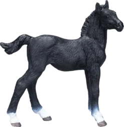 MOJO 381000 Animal Planet Hanoverian Potrillo Tiere, Schwarz -Schleich Verkaufe mojo horses speelgoed paard hannoveraans veulen zwart 381000 2