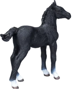 MOJO 381000 Animal Planet Hanoverian Potrillo Tiere, Schwarz -Schleich Verkaufe mojo horses speelgoed paard hannoveraans veulen zwart 381000