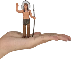 MOJO Indianerhäuptling, Realistische Geschichtskollektion, Handbemalte Spielzeugfigur -Schleich Verkaufe mojo indianerhaeuptling realistische geschichtskollektion handbemalte spielzeugfigur 3