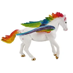 MOJO Pegasus Regenbogen Spielzeugfigur -Schleich Verkaufe mojo pegasus regenbogen spielzeugfigur 3