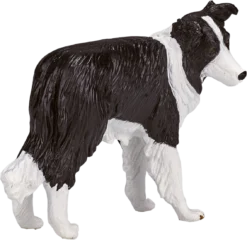 MOJO Border Collie Realistische Domestizierte Tierfigur, Handbemalt -Schleich Verkaufe mojo pets speelgoed bordercollie 387203 1