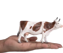 MOJO Simmental Kuh Realistische Bauernhoftierfigur Handbemalt -Schleich Verkaufe mojo simmental kuh realistische bauernhoftierfigur handbemalt 3