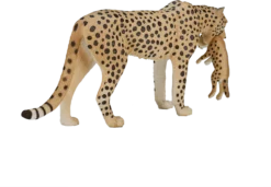 MOJO 387167 Spielfigur, Gemischt -Schleich Verkaufe mojo wildlife speelgoed cheetah vrouwtje met welp 387167 2