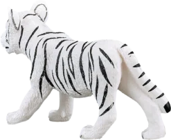 MGM 387014 – Figur Animal – Tiger Im Weiß Klein Stehend – 6,5 x 4 cm -Schleich Verkaufe mojo wildlife speelgoed witte tijger welp staand 387014