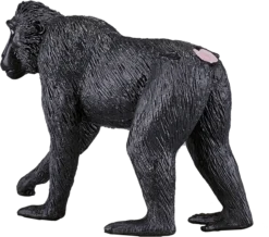MOJO Macaque Realistische Internationale Tierwelt, Handbemalt, Schwarz -Schleich Verkaufe mojo wildlife speelgoed zwarte kuifmakaak 387182
