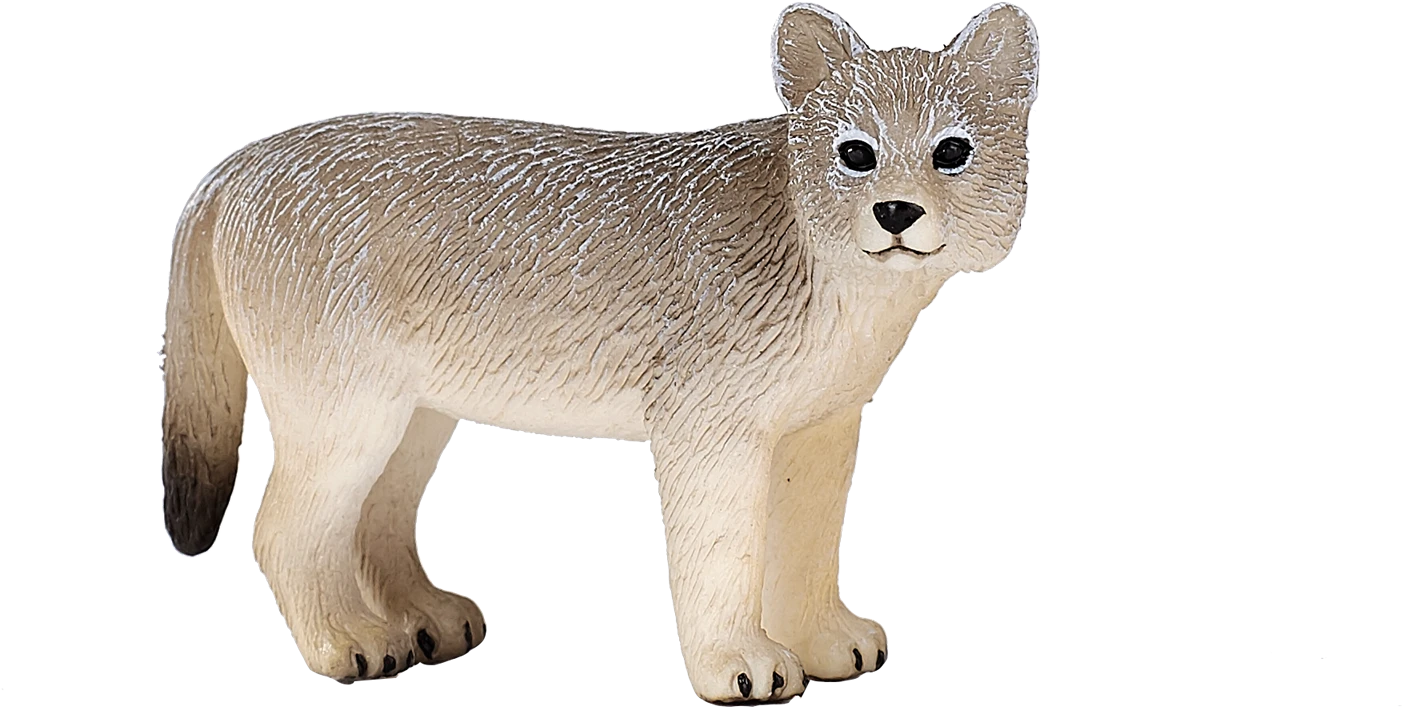 MOJO Wolf Cub Woodland Wildlife Tiermodell Spielzeugfigur 1 MOJO Wolf Cub Woodland Wildlife Tiermodell Spielzeugfigur