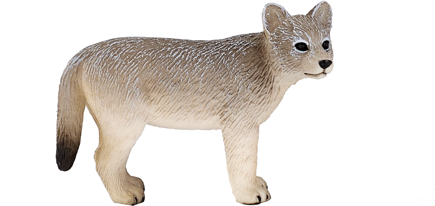 MOJO Wolf Cub Woodland Wildlife Tiermodell Spielzeugfigur 4 MOJO Wolf Cub Woodland Wildlife Tiermodell Spielzeugfigur – Bild 4