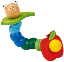 Moses Krabbelkäfer Biegsame Holzraupe 2fach Sortiert