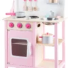 Neu Classic Toys Hölzerne Kinderküche Bon Appetit Rosa - 55 X 30 X 89 Cm