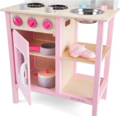 Neu Classic Toys Hölzerne Kinderküche Bon Appetit Rosa - 55 X 30 X 89 Cm -Schleich Verkaufe neu classic toys hoelzerne kinderkueche bon appetit rosa 55 x 30 x 89 cm 3