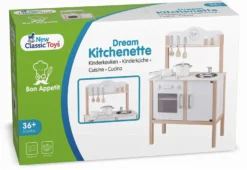 New Classic Toys Houten Kinderkeuken Bon Appetit Wit - 55 X 30 X 89 Cm -Schleich Verkaufe new classic toys houten kinderkeuken bon appetit wit 55 x 30 x 89 cm 1