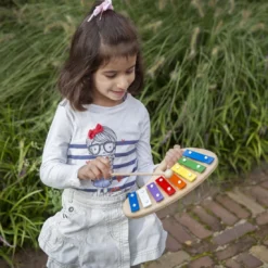 Neu Classic Toys Metallophon Inkl. Notenbuch - 8 Töne -Schleich Verkaufe new classic toys metallofoon incl muziekboek 8 toons