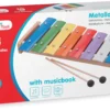 New Classic Toys® New Classic Toys Metallophone (8 Bars) With Music Book