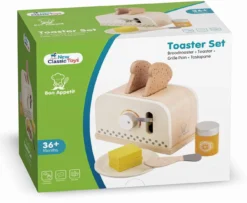 New Classic Toys Speelgoed Broodrooster Wit - 6-delig -Schleich Verkaufe new classic toys speelgoed broodrooster wit 6 delig 1