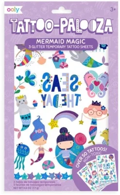 Ooly - Tattoo Palooza Temporary Tattoos - Mermaid Magic