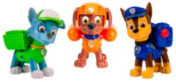PAW Patrol Action Pack Pup Figuren 3er Set - Version 2 (Chase, Rocky, Zuma)
