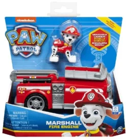 PAW Patrol Feuerwehr-Fahrzeug Mit Marshall-Figur (Basic Vehicle/Basis Fahrzeug)