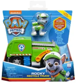 PAW Patrol Recycling-Fahrzeug Mit Rocky-Figur (Basic Vehicle/Basis Fahrzeug)
