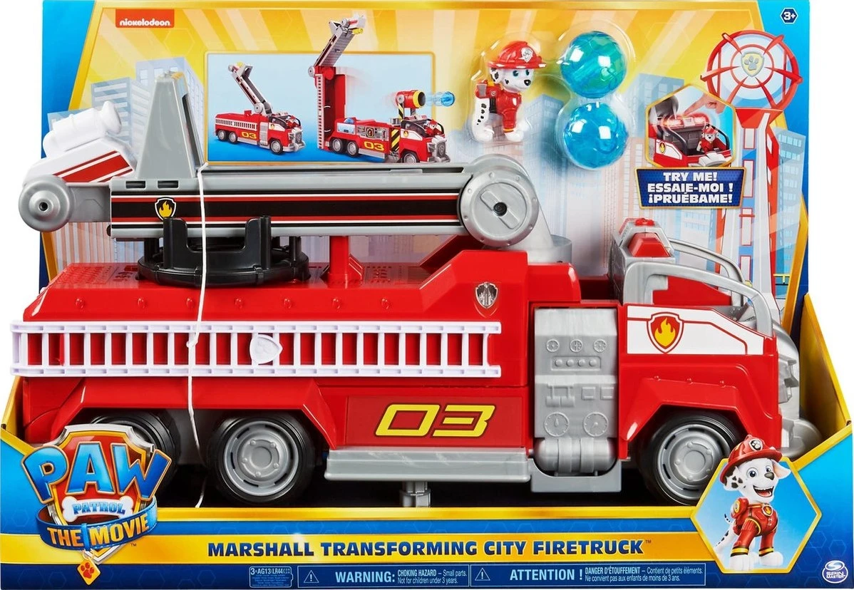 Paw Patrol The Movie Marshalls Deluxe Vehicle 1 Paw Patrol The Movie Marshalls Deluxe Vehicle