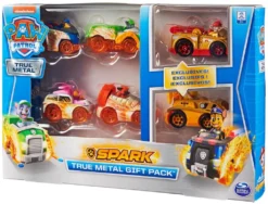 Paw Patrol True Metal Cadeauset Spark 6-pack