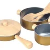 PlanToys Holzspielzeug Kochutensilien-Set