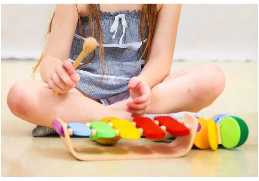 Plan Toys PlanToys Holzspielzeug Ovales Xylophon 2 Plan Toys PlanToys Holzspielzeug Ovales Xylophon – Bild 2