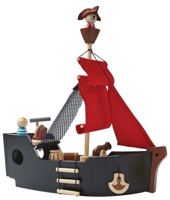 Plan Toys PlanToys Holzspielzeug Piratenschiff 1 Plan Toys PlanToys Holzspielzeug Piratenschiff