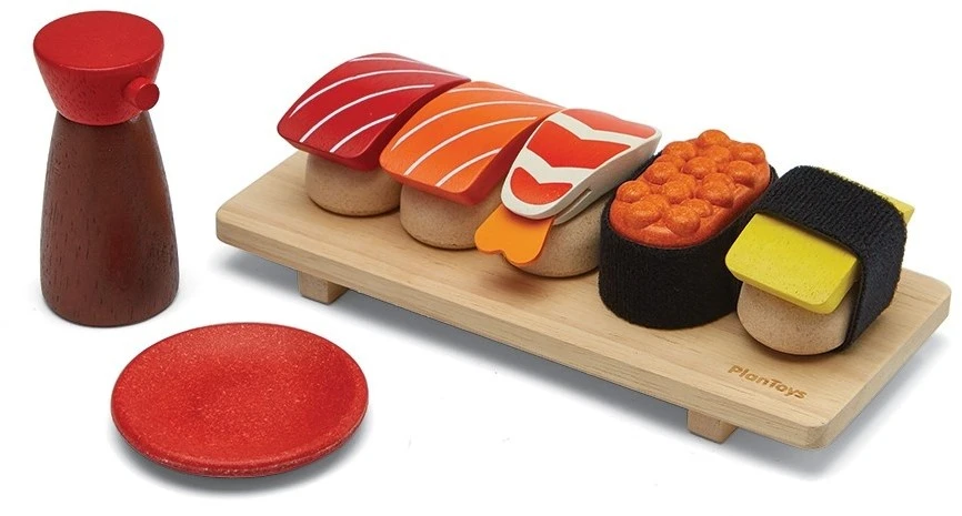 Plan Toys PlanToys Holzspielzeug Sushi-Set 2 Plan Toys PlanToys Holzspielzeug Sushi-Set – Bild 2